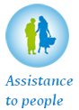 Assistance to people